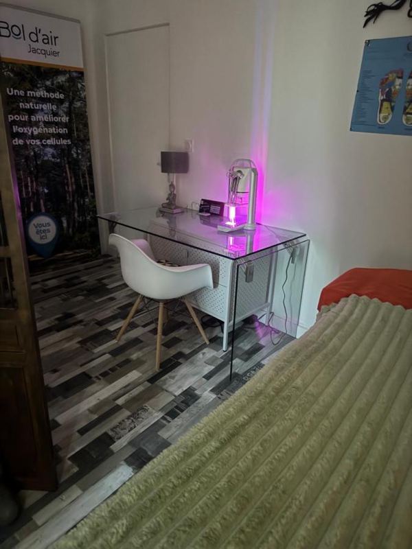 L'appareil Bol d'air Jacquier® au cabinet Arhomeplus, à Autun