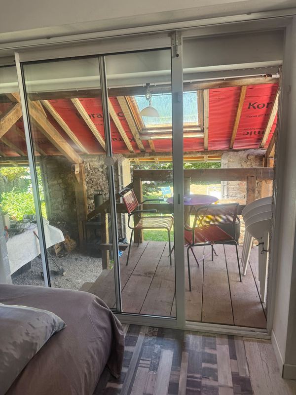 Le Cocon – Baie vitrée et pergola
